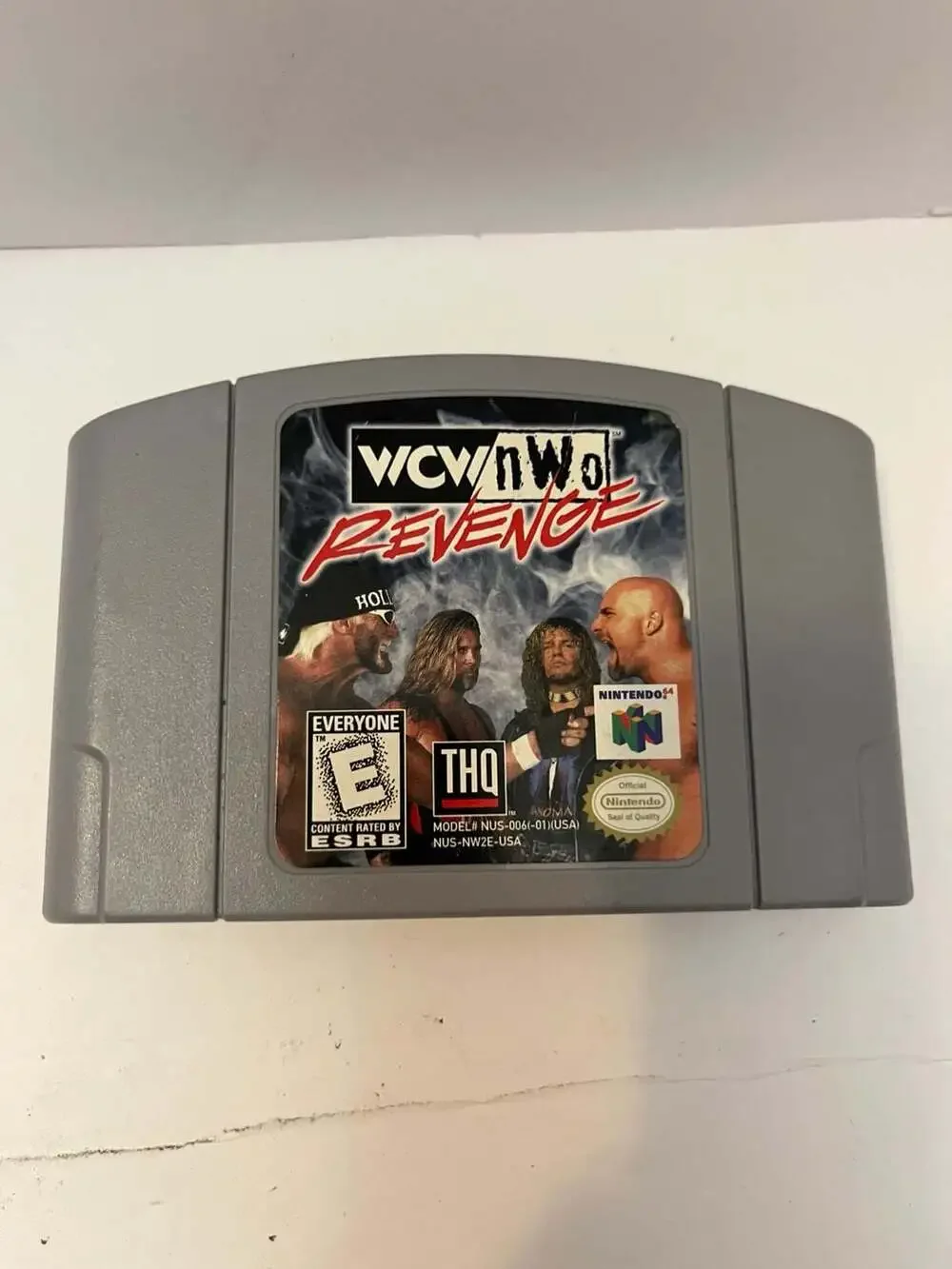 WCW/NWO Revenge N64 Nintendo 64 Original Game Tested + Working & Authentic